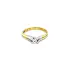 Gold Verlobungsring mit Diamant