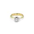 Gold Verlobungsring mit Diamant
