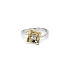 Goldring mit Diamant