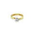 Gold Verlobungsring mit Diamant