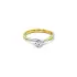 Gold Verlobungsring mit Diamant