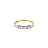 Goldring mit Diamanten