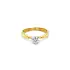 Gold Verlobungsring mit Diamant