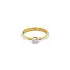 Gold Verlobungsring mit Diamant
