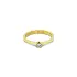 Gold Verlobungsring mit Diamant