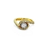 Goldring mit Diamanten