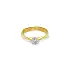 Gold Verlobungsring mit Diamant