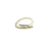 Goldring mit Diamanten
