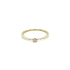 Gold Verlobungsring mit Diamant