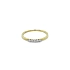Goldring mit Diamanten