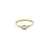 Gold Verlobungsring mit Diamant