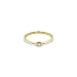 Gold Verlobungsring mit Diamant