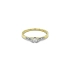 Verlobungsring aus Gold mit Diamanten