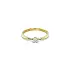Gold Verlobungsring mit Diamant