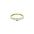 Gold Verlobungsring mit Diamant