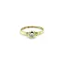 Gold Verlobungsring mit Diamant