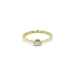 Gold Verlobungsring mit Diamant