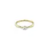 Gold Verlobungsring mit Diamant