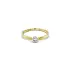 Gold-Diamant-Verlobungsring