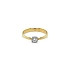 Verlobungsring aus Gold mit Diamanten