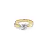 Gold Verlobungsring mit Diamant