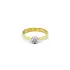 Verlobungsring aus Gold mit Diamanten