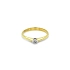 Gold Verlobungsring mit Diamant