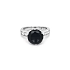 Goldring mit blauem Spinell und Diamanten