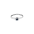 Goldring mit Saphiren und Diamanten