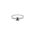 Goldring mit Saphiren und Diamanten