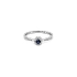 Goldring mit Saphiren und Diamanten