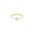 Gold Verlobungsring mit Diamant