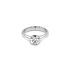 Verlobungsring aus Gold mit Diamant