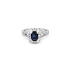 Goldring Crivelli mit Saphiren und Diamanten