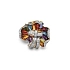 Goldring Halbedelsteine und Diamanten