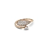 Goldring mit Diamanten