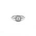 Verlobungsring aus Gold mit Diamanten