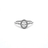 Verlobungsring aus Gold mit Diamanten