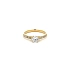 Verlobungsring aus Gold mit Diamanten