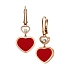 Gold-Ohrringe Chopard Happy Hearts 837482-5810