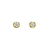Gold-Ohrringe mit Diamanten