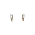 Gold-Ohrringe mit Diamanten