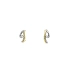 Gold-Ohrringe mit Diamanten
