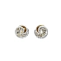 Gold-Ohrringe mit Diamanten
