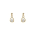 Gold-Ohrringe mit Diamanten
