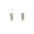 Gold-Ohrringe mit Diamanten