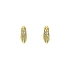 Gold-Ohrringe mit Diamanten