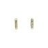 Gold-Ohrringe mit Diamanten