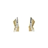 Gold-Ohrringe mit Diamanten