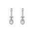 Gold-Ohrringe mit Diamanten